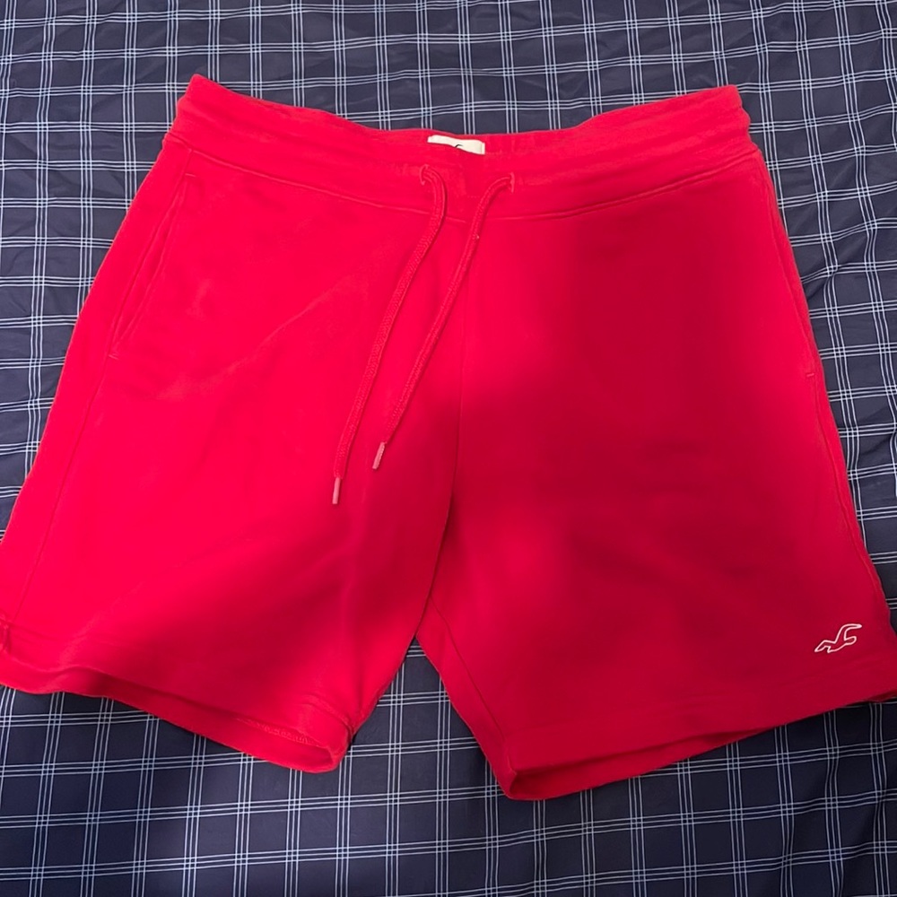 Hollister Red Shorts
